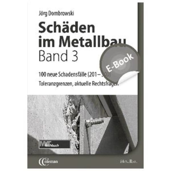 Schäden im Metallbau-Band 3 EBOOK