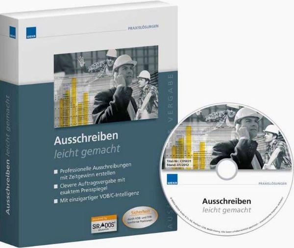 Ausschreiben leicht gemacht CD-ROM