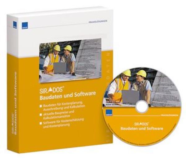 sirAdos-Baudaten Modul 'Hoch-/Tiefbau' CD-ROM   