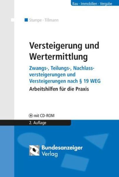 Versteigerung und Wertermittlung (mit CD-ROM)   