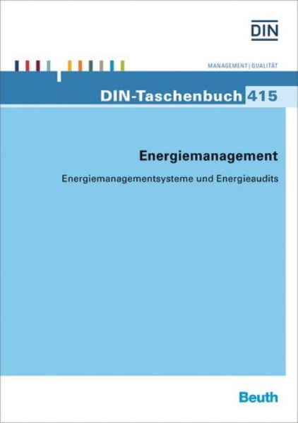 DIN-Taschenbuch 415 Energiemanagement   