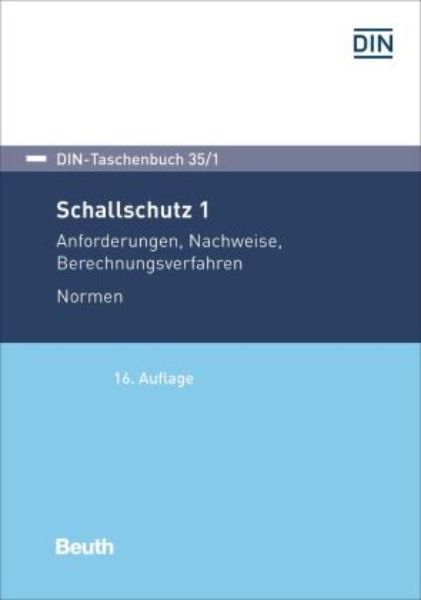 Schallschutz 1 Bd. 35/1