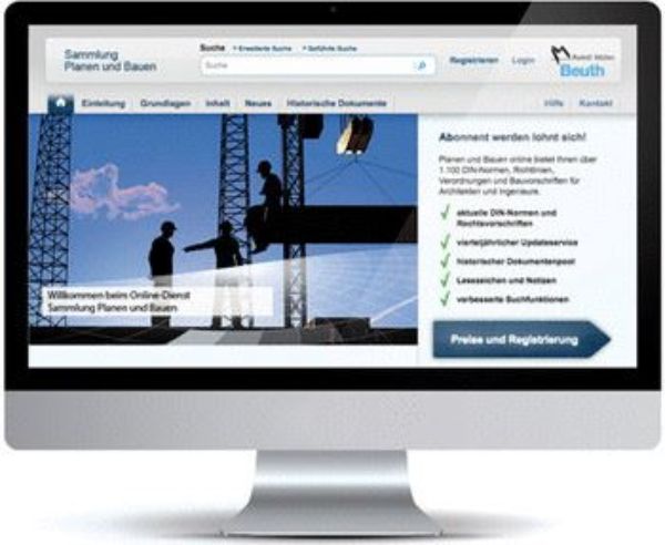 Sammlung Planen und Bauen - online