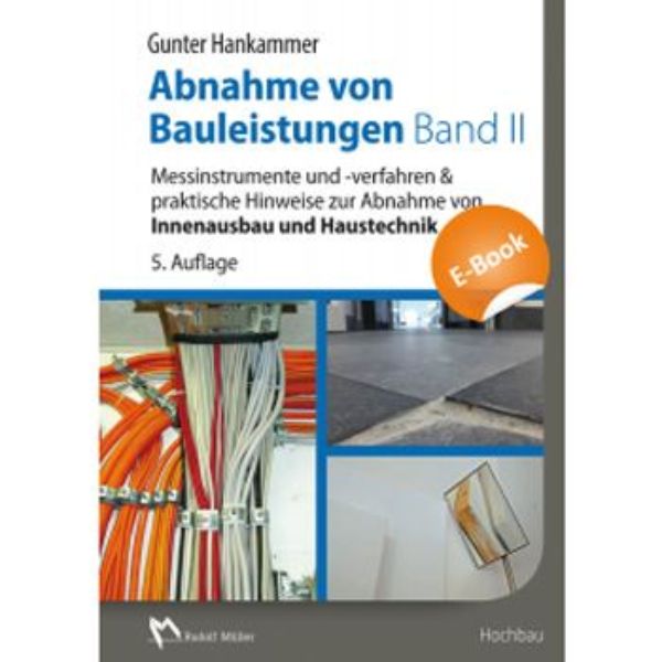 Abnahme von Bauleistungen - Band 2 / EBOOK