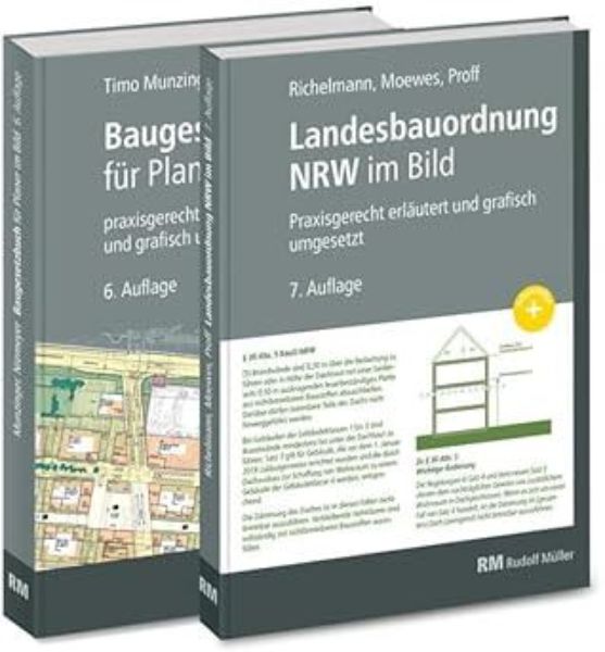Buchpaket: Baugesetzbuch für Planer im Bild +  Landesbauordnung NRW im Bild
