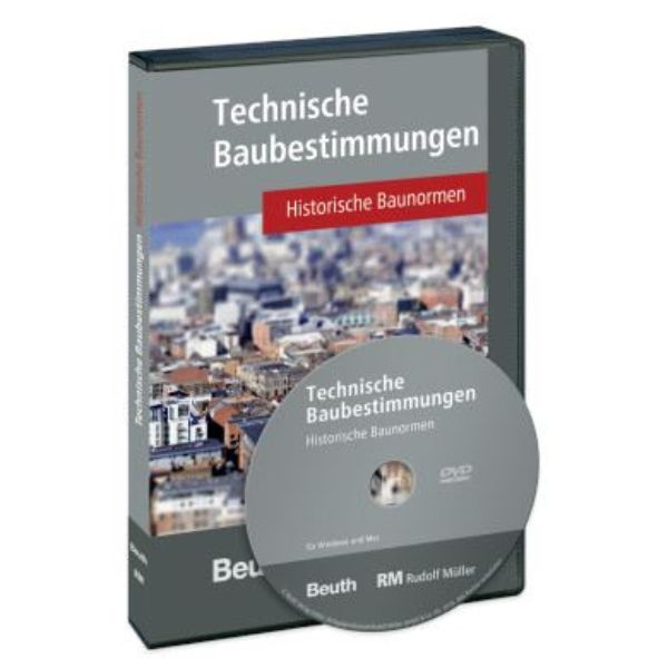 Technische Baubestimmungen - Historische Baunormen - DVD, DVD-ROM