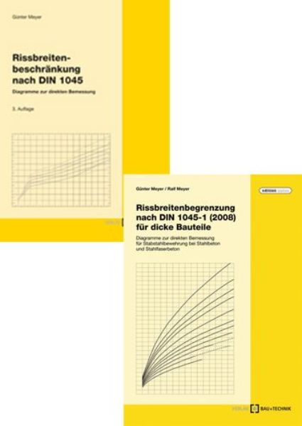 Rissbreitenbeschränkung nach DIN 1045 + Ergänzungsband für dicke Bauteile