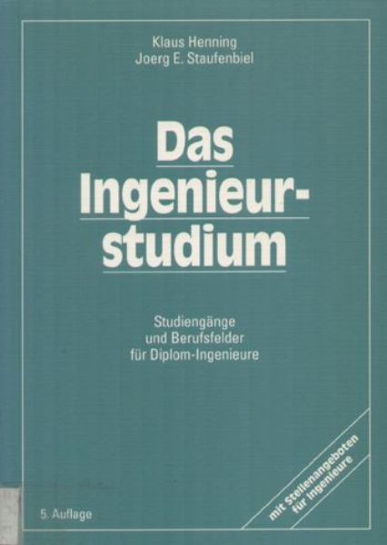 Das Ingenieurstudium   