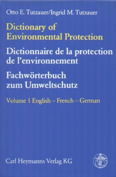 Dictonary of Environmental Protection   