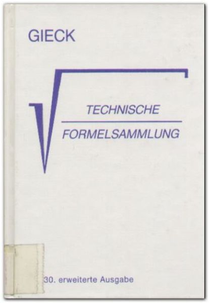 Technische Formelsammlung   