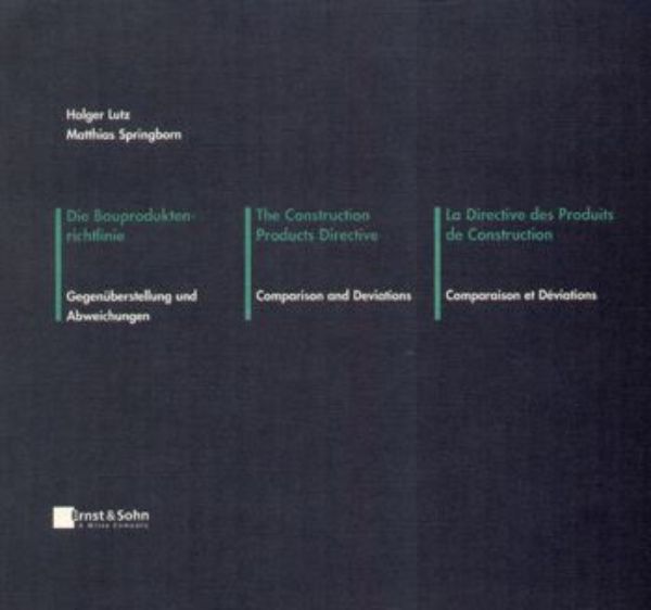 Die Bauproduktenrichtlinie   