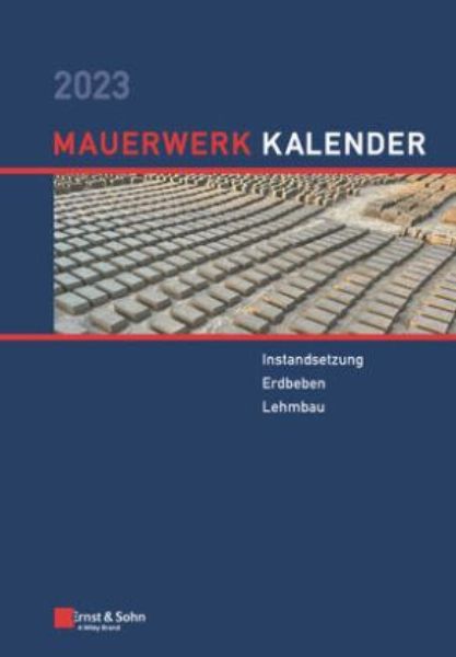Mauerwerk-Kalender 2023 - Fortsetzungsbezug