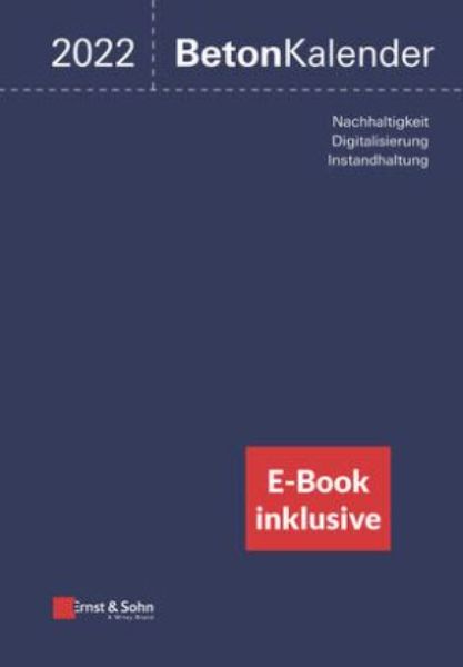 Beton-Kalender 2022 eBundle Print + PDF EINZELBEZUG