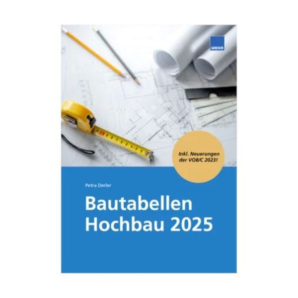 Bautabellen Hochbau 2025