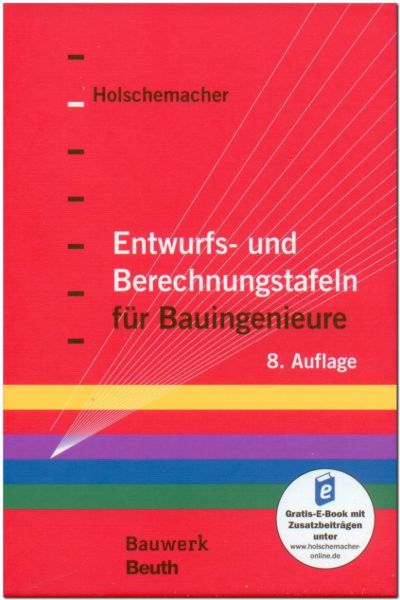 Entwurfs- und Berechnungstafeln für Bauingenieure