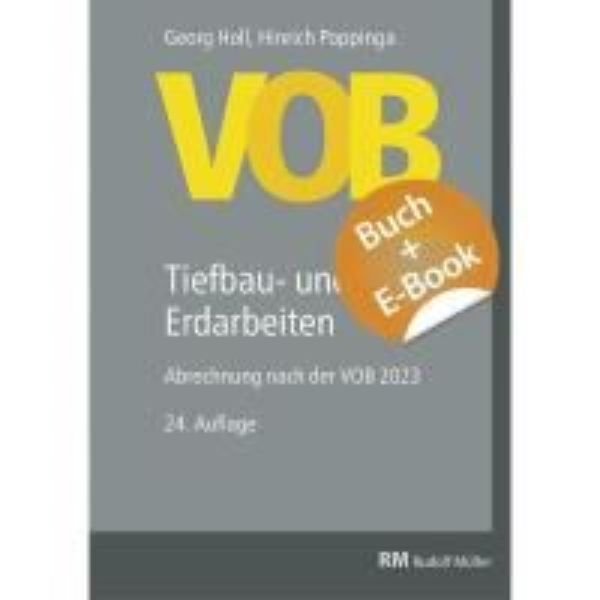 VOB im Bild-Tiefbau- und Erdarbeiten Bundle Buch + EBOOK