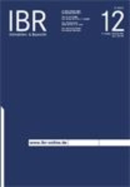 IBR - Immobilien- + Baurecht