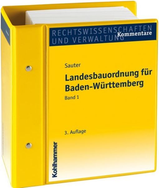 Landesbauordnung Baden-Württemberg - Grundwerk 2 Bde