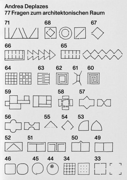 77 Fragen zum Architektonischen Raum.