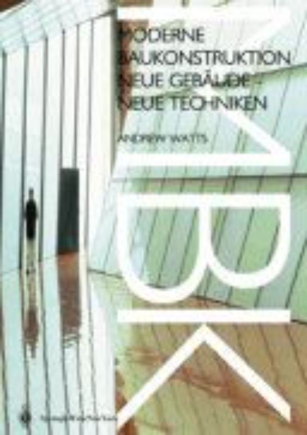 Moderne Baukonstruktion