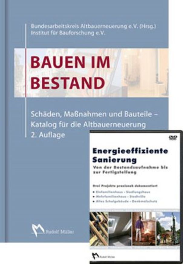 Bauen im Bestand + DVD Energieeffiziente Sanierung / Kombi