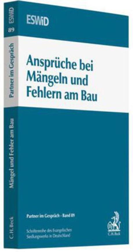 Ansprüche bei Mängeln und Fehlern am Bau   