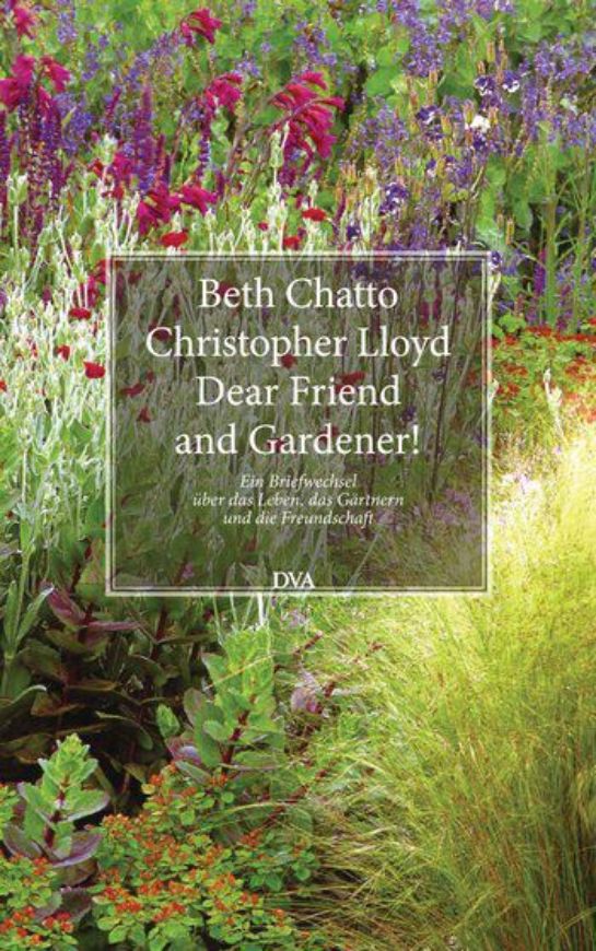 Dear Friend and Gardener!   