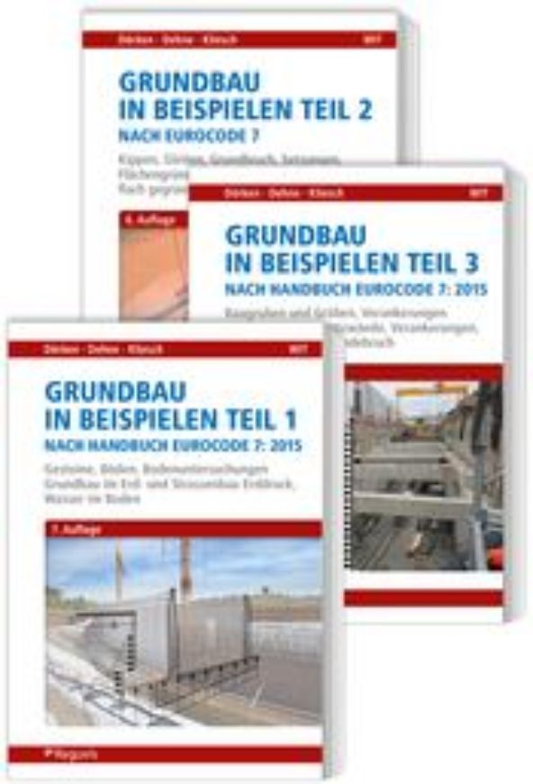 Grundbau in Beispielen nach Eurocode 7