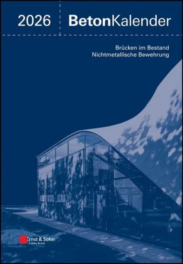 Beton-Kalender 2026 EINZELBEZUG