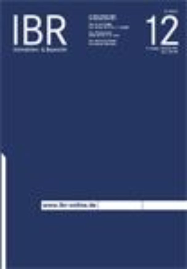 IBR - Immobilien- + Baurecht