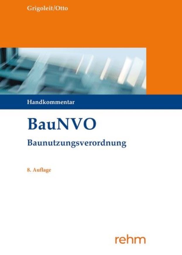BauNVO - Baunutzungsverordnung - Handkommentar