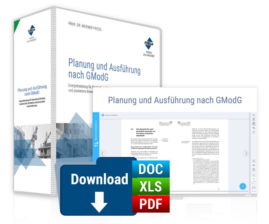 Planung und Ausführung nach GModG