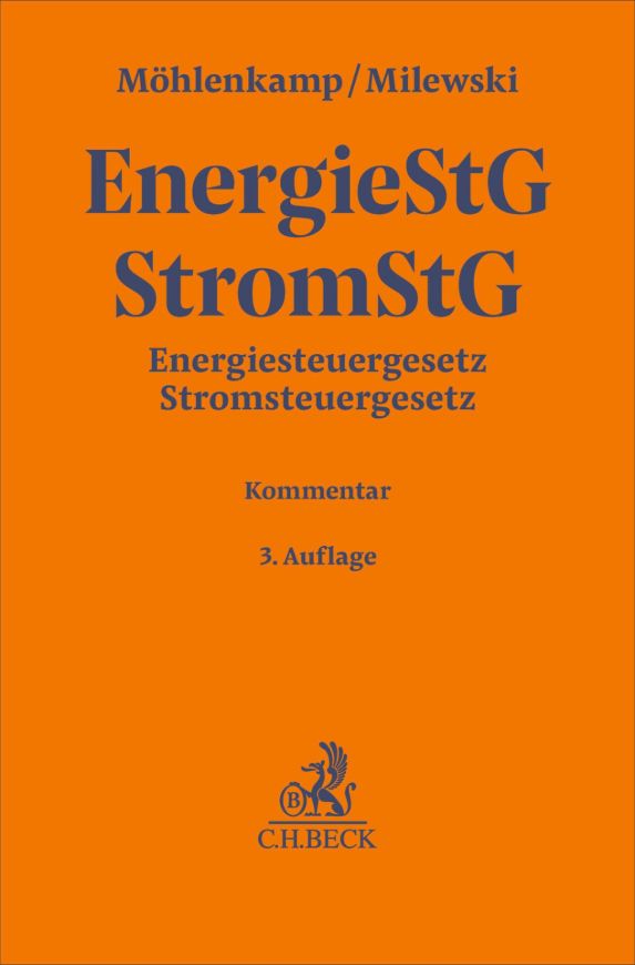 Energiesteuergesetz, Stromsteuergesetz. EnergieStG, StromStG